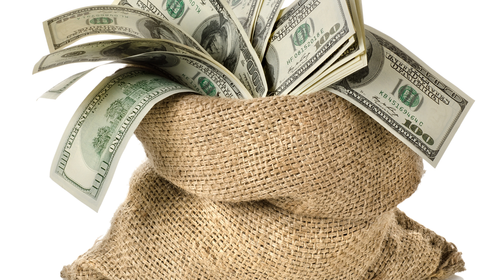 Money in Bag