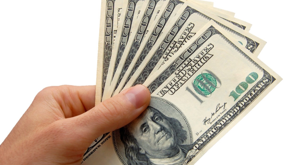 Money in the Hand