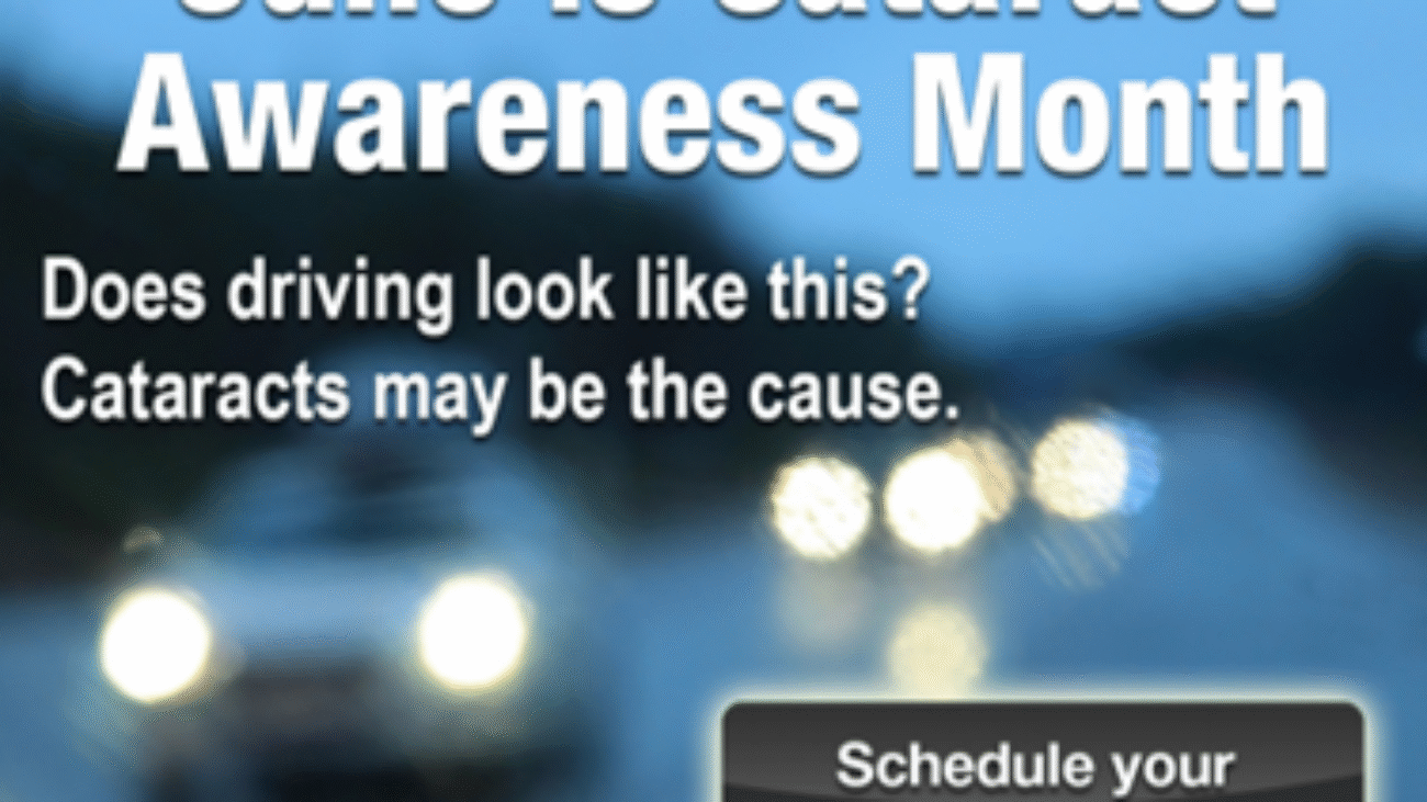 Cataract Awareness Month